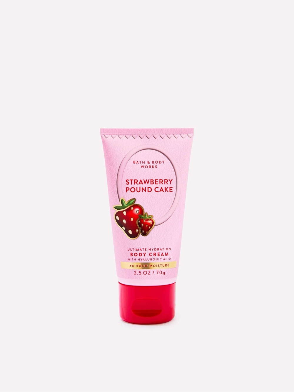 🔥 2/20: Bath & Body Works Strawberry Pound Cake Body Cream - 2.5oz